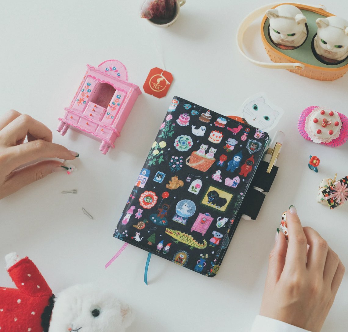 ほぼ日手帳カバー 北岸由美 おみやげ A5