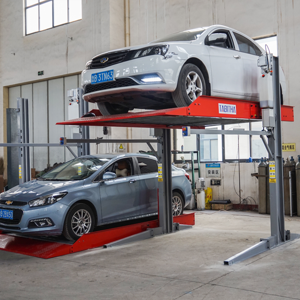 Two post car parking lift