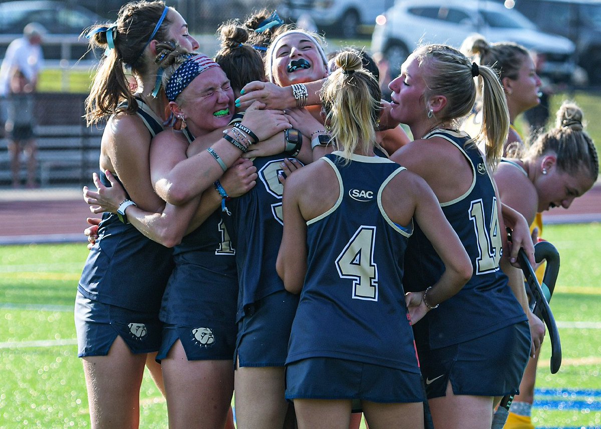 WU_Bulldogs's tweet photo. What a night for @Wingate_FH !!

1st ever home win
1st ever shutout
5-0 win in the SAC opener
2 goals &amp; 2 assists for Muscillo
2 goals for Cordrey
1st goal for Schrijvers
Assists for Montgomery &amp; Steyn
6 saves for Colavita-Jones

Recap | https://t.co/qYlcmgYZ92

#OneDog https://t.co/EkAg8MX7gs