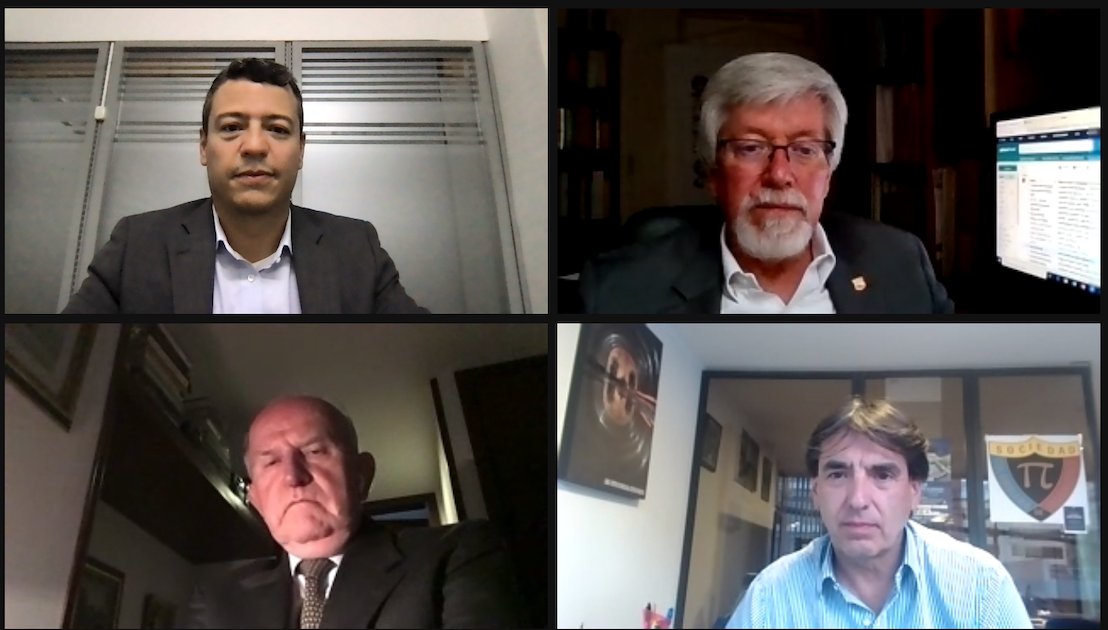 Dr. Enrique Forero (foto superior derecha), gran científico y persona, estandarte de @accefyn  y de <a href="/Colmac_Col/">Colegio Máximo de las Academias</a> con quien siempre sostuvimos diálogos constructivos sobre la prospectiva de la ciencia en Colombia. Mis condolencias para su familia, amigos y colegas