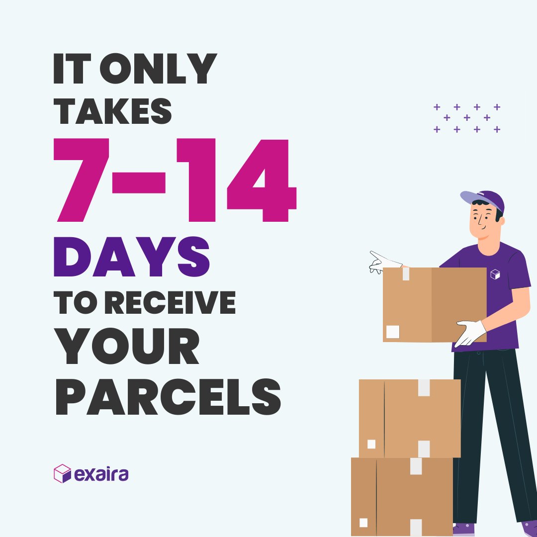 exaira_official's tweet photo. 🚀 THE THRILL OF SWIFT SATISFACTION!🚚✨

Exciting moment: Package arrives on time, heart racing! 🎁 At Exaira, we're dedicated to seamless deliveries. Sit back, relax, and let us help you! 🌈💼

Want to shop for items from the USA?

Contact us 👇
🔗 https://t.co/nqxkUrB0N6 https://t.co/ySkLBjtE9s