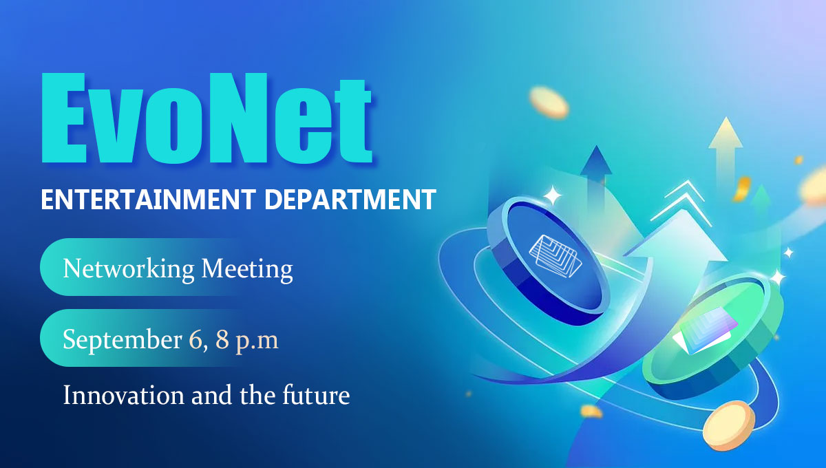 EvonetFndn's tweet image. Wednesday - #EvoNet Entertainment Networking September 6th at 8pm.

Stpnova Vernika hosts an epic #EvoNet active communicator for follow-up. Discuss innovation and the future!🚀

Address: 🇸🇬🇸🇬🇸🇬

UPDATE: 🏆🗓⏱ @EvoNetFndn