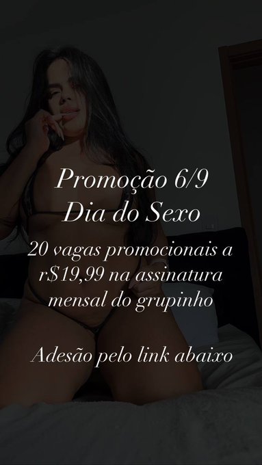 Promo&ccedil;&atilde;o no nosso Telegram VIP - Especial Dia do Sex0  S&atilde;o mais de 1.100 conte&uacute;dos j&aacute; postados. Publica&ccedil;&otilde;es<a href="/tag/bbb"class="tags"><span>#bbb</span></a><a href="/tag/redebbb"class="tags"><span>#redebbb</span></a><a href="/tag/bbb24"class="tags"><span>#bbb24</span></a>
