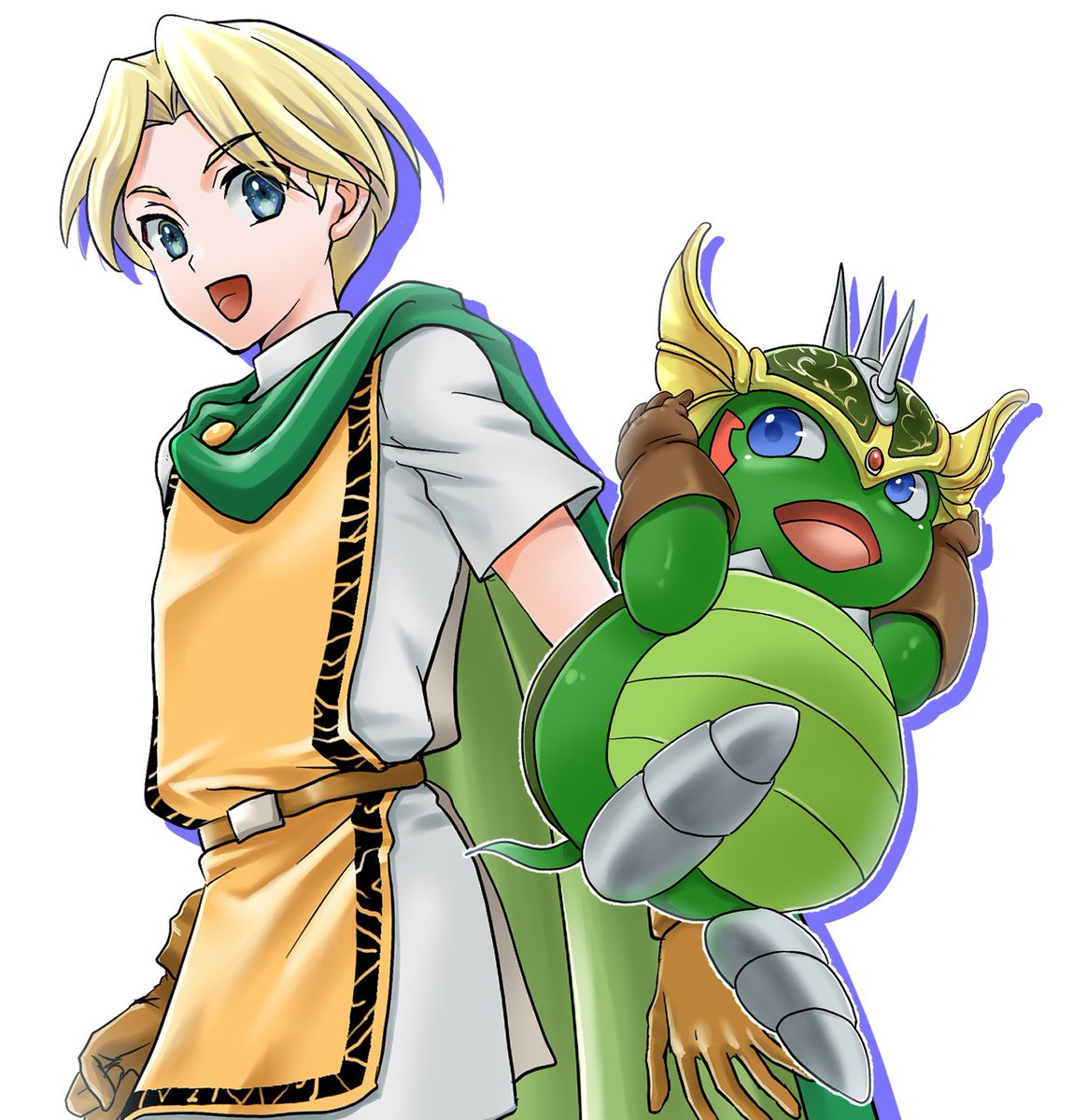 ボウイとキウイ。30周年なので何かしたいね #シャイニングフォースⅡ 