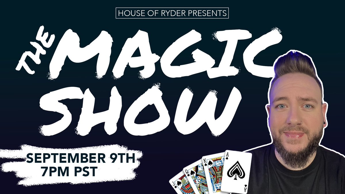AustinRyderTV's tweet photo. 🪄SPECIAL EVENT INCOMING 🪄 https://t.co/xniLGr2WGB