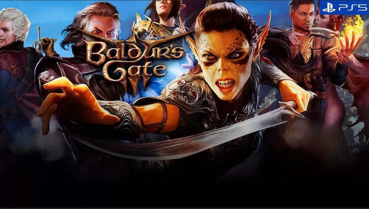 Baldur's Gate 3 é o jogo para PS5 mais bem avaliado no Metacritic