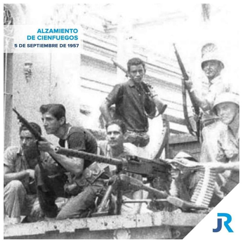 Sublevación de Cienfuegos en 1957, paradigma de lucha urbana en #PinardelRío  #CubaVieveEnSuHistoria #CubaMined