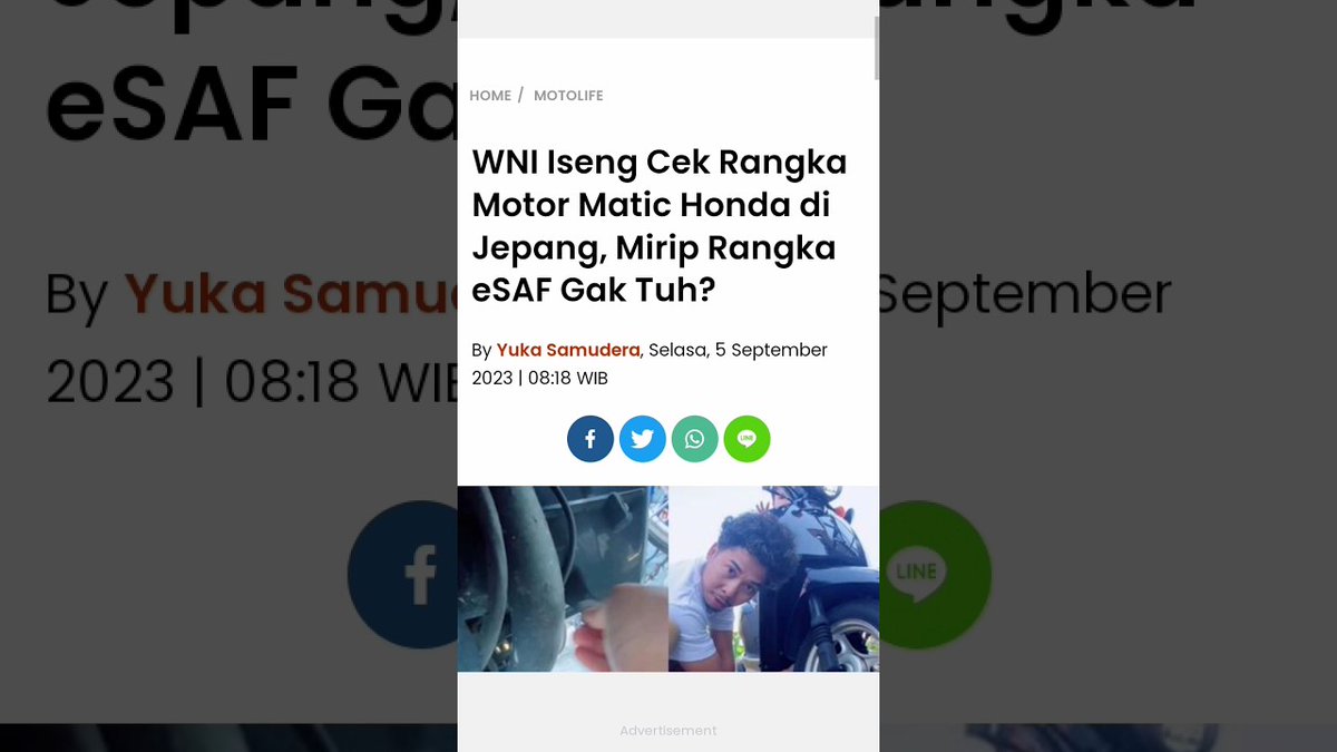 Coin_iroirojpn's tweet image. New post (WNI Iseng Cek Rangka Motor Matic Honda di Jepang #honda #shorts #yearofyou #motovlog #motorcycle) has been published on はじめての仮想通貨 最新情報JAPON - coin.iroirojapon.com/?p=9074