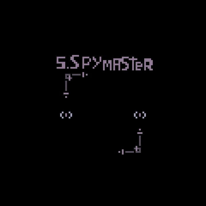 5. Spymaster 
#pixelart   #Swordtember2023   #ドット絵