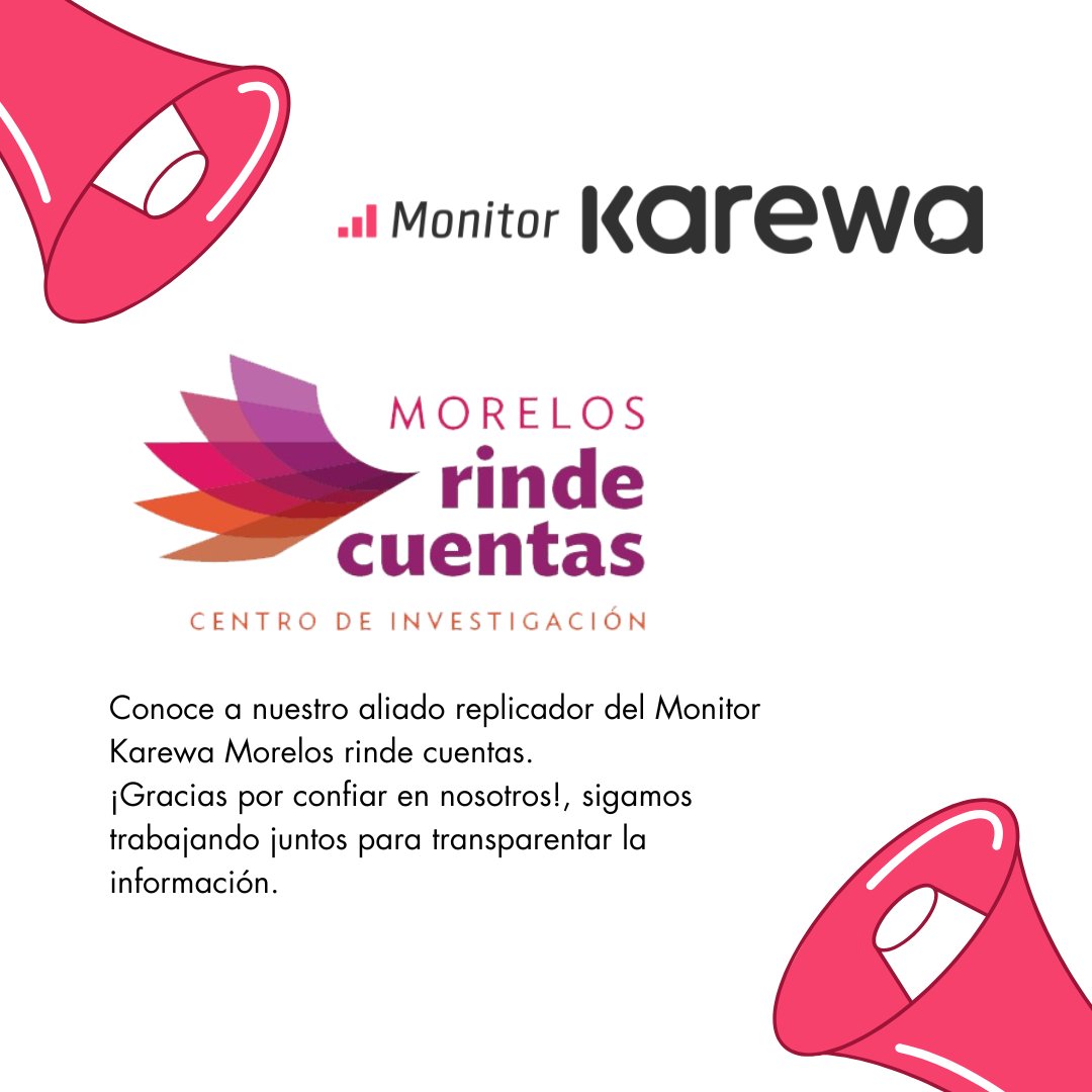 📢Conoce a nuestro aliado replicador del #MonitorKarewa <a href="/RindeCuentasMor/">Morelos Rinde Cuentas</a> 

#karewamx
#cuu
#monitorkarewa
#YoMeInformo
#chihuahua
#Anticorrupción