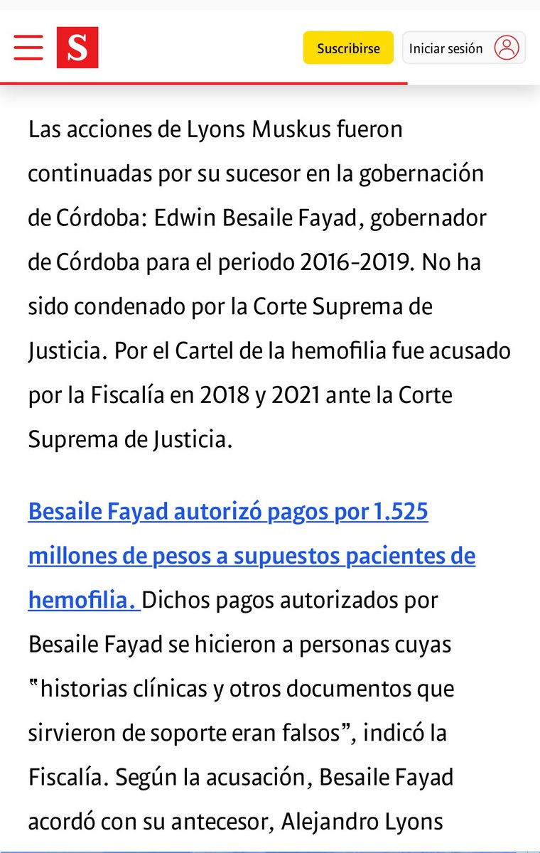 CristyRinconHar's tweet photo. @amanda091243 @Quevainaombegm2 @CConstitucional @consejodeestado @judicaturacsj @CGR_Colombia @soyconservador @sarayrbechara @UnisinuOficial @Unisinu_Prensa @arturomercadop @AndresCalleA @EdwinBesaile @orlandobenitezm @CorteSupremaJ @FiscaliaCol @PGN_COL @zuluagapardo @NoticiasRCN @NoticiasCaracol @NoticiasUno @petrogustavo @velascoluisf EL EXGOBERNADOR #ALEJANDROLYONS RATIFICÓ LA DENUNCIA ANTE LA @CorteSupremaJ Y ESTÁN DEMORADO LOS HONORABLES MAGISTRADOS D LA @CorteSupremaJ EN ORDENAR LA CAPTURA DEL EXGOBERNADOR @EdwinBesaile AUNQUE EL DICE PESUNTUAMENTE. Q LOS MAGISTRADOS ESTÁN ARREGLADOS ALGO Q YO NO CREO😎 https://t.co/K2p00VGCBT