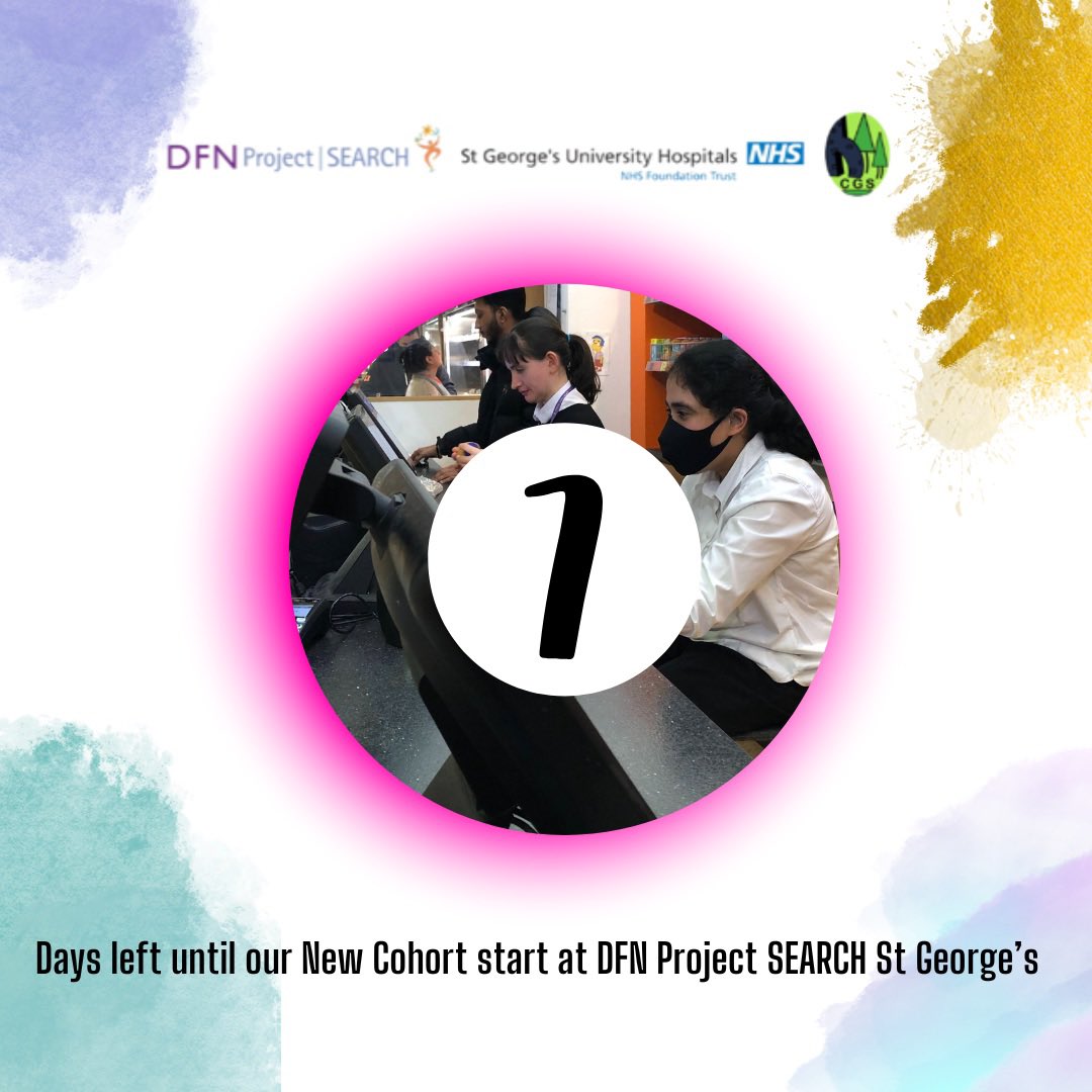 search_george's tweet image. This time next week we will be welcoming our new cohort, 7 days to go 🤩 @dfnsearch @cricketgreensch @StGeorgesTrust 
 #supportedinternship #supportedemployment #dfnprojectsearch #inclusionrevolution #newyear #backtoschool #backtowork