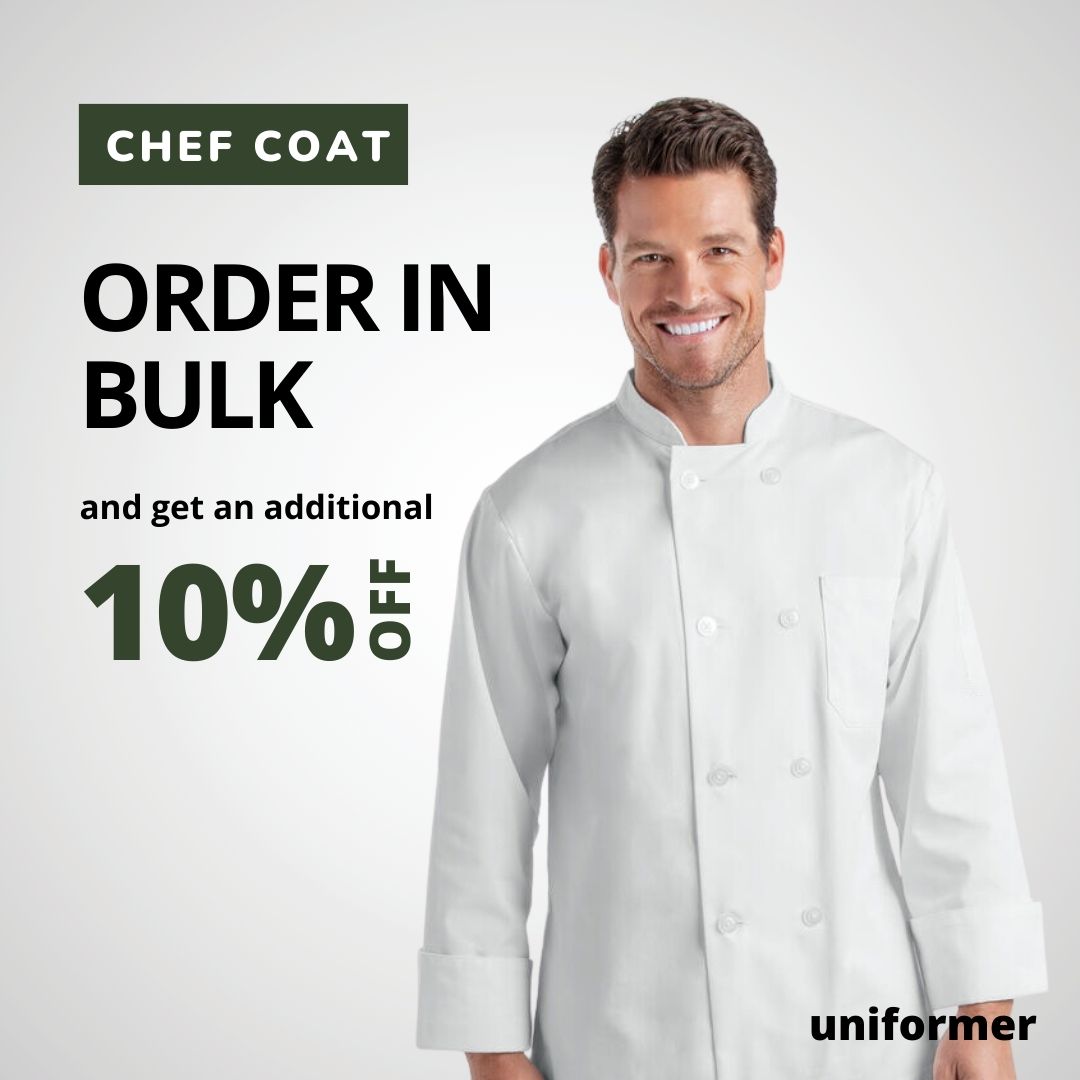 uniformerin's tweet image. Upgrade your kitchen style with our premium chef coats! 👕🔪
🔥 LIMITED TIME OFFER: Get a 10% DISCOUNT when you order in BULK! 🔥
Hurry, this offer won't last forever! 🔥
Head to our website uniformer.in
#ChefCoats #BulkOrder #ChefUniforms #ProfessionalChef  #uniformer