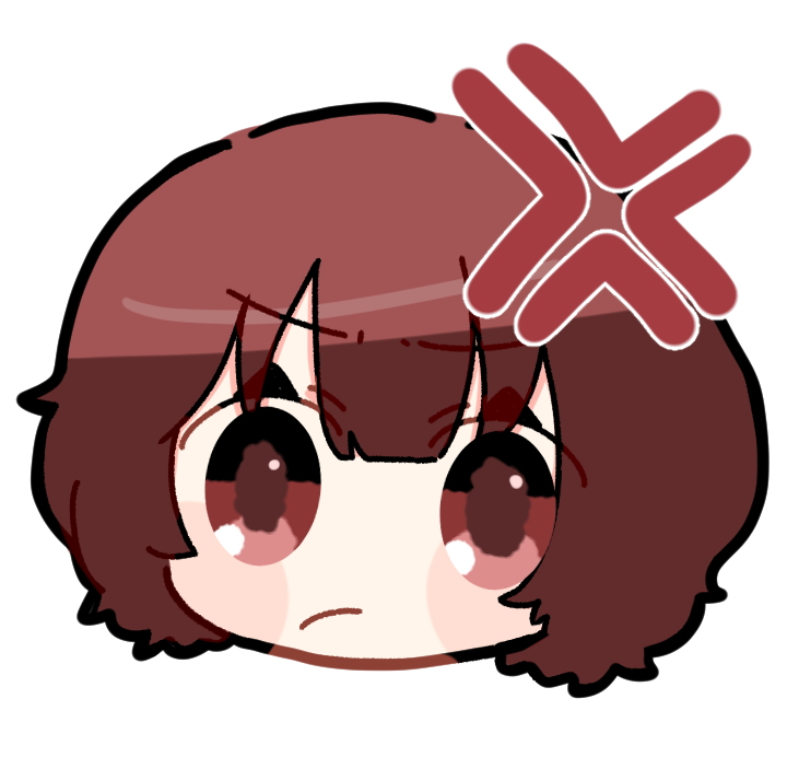 「ぷん! 」|かすじるのイラスト
