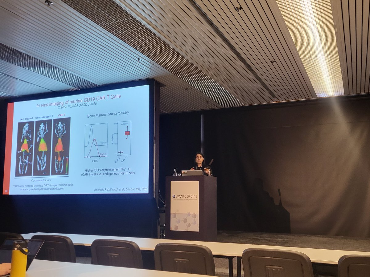 Don't miss the immunooncology premeeting <a href="/Israt_Alam/">Israt Alam</a> dropping knowledge at the imaging T cell session <a href="/WMISWMIC/">WMIS WMIC</a> #WMIC2023
