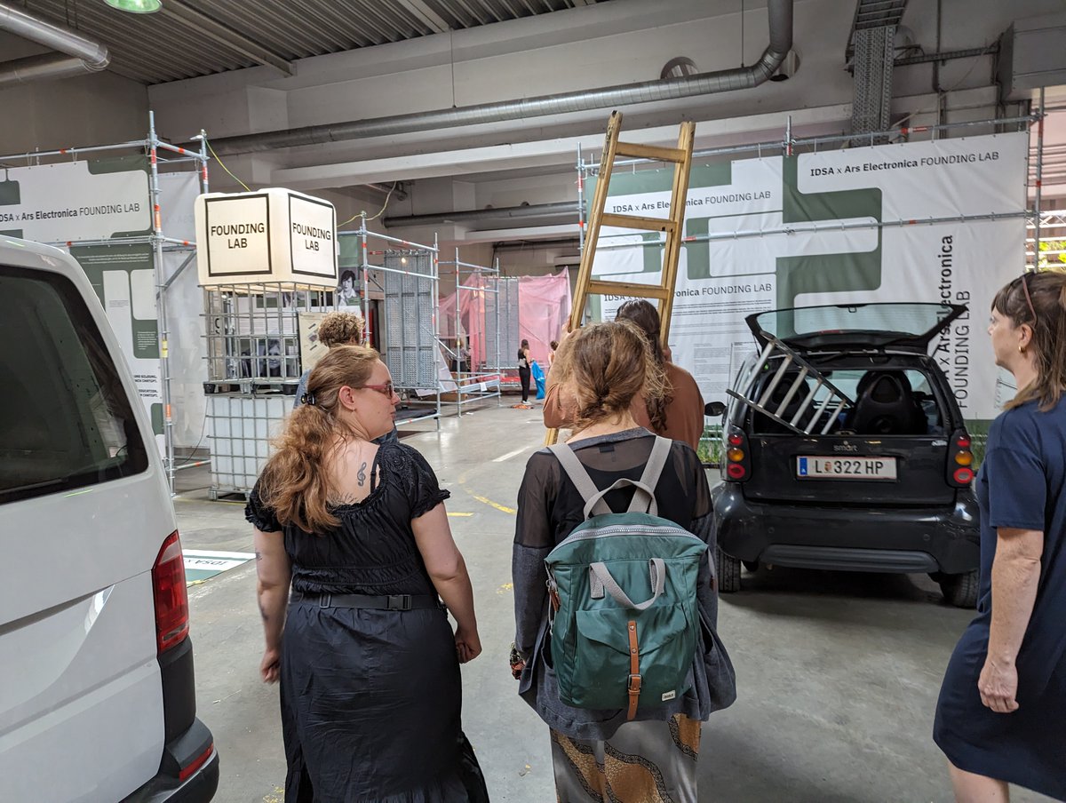 impetus4cs's tweet image. After a very productive @impetus4cs meeting, @ArsElectronica gave us a #BHS tour of the Festival -WHO OWNS THE TRUTH?

We are very excited to see it all come together today at the opening ceremony, more updates to come!