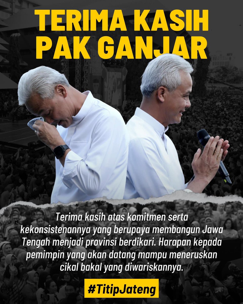 Pakilun's tweet photo. @Prihati_utami masyaallah tidak terasa menetes air mata baca narasi ini, semoga penanggung jawab saat ini bisa dipercaya untuk #TitipJateng https://t.co/9Oc2SY6di2