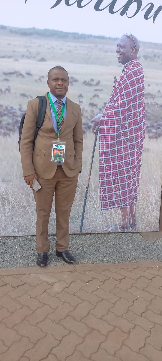 HandinHandEA's tweet photo. "With almost 10% of global emissions being caused by farming, then regenerative agriculture is  a step towards the fight against climate change, as it traps carbon, protects diversity, and restores our soil.” @japhethmuli Chief Programme Officer #HiHEA in the ongoing #ACS23 https://t.co/HWxs4sahoi