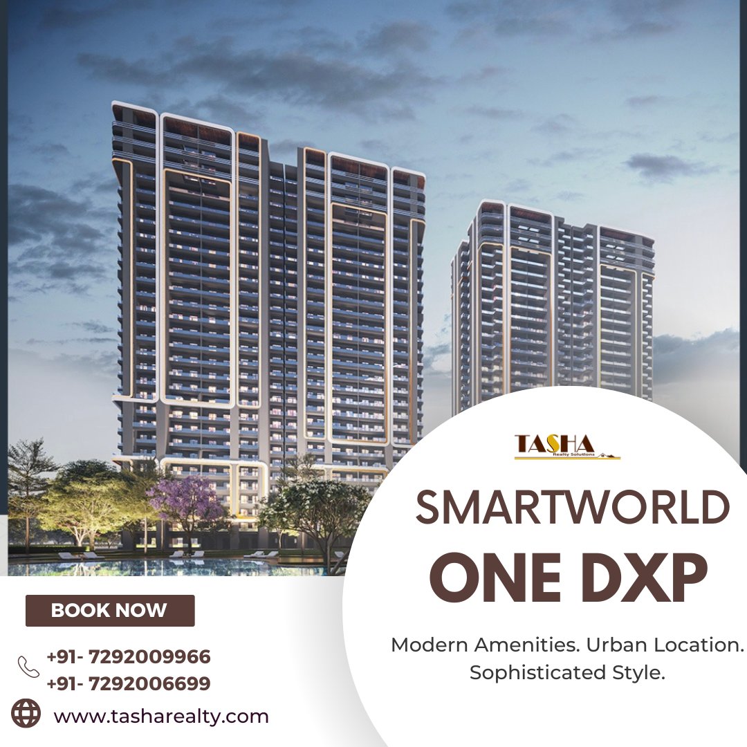TashaRealty's tweet photo. State of the art Smart Homes that offer you an array of amenities. 
Smart world One DXP
.
Contact Us 
+91- 7292009966 
+91- 7292006699
.
https://t.co/0ROmyJf4i6. 
.
#smartworld #smartcity #smartworldonedxp #luxury #home #luxuryhouse #2bhk #3bhk #4bhk #gurgaon #DwarkaExpressway https://t.co/A3oRWm6CMB