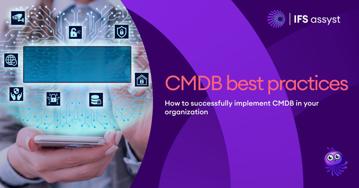 IFSassyst's tweet image. An exceptional #CMDB is your secret weapon for aligning with industry standards and leaving the competition in awe. Here are some game-changing tips that you should always keep in mind.

ifs.link/WPVnqK
#configurationmanagement