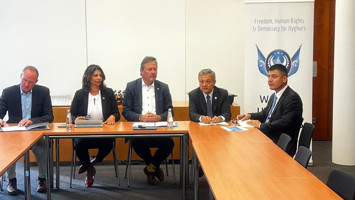 Yesterday, the German @uyghurcongress team and the members of the 🇩🇪 Parliament announced the launch of the #Uyghur Friendship Group in the German Bundestag, making it the 8th Uyghur Friendship Group in Parliament. We are hugely thankful to the Chair @advocatopeter and…