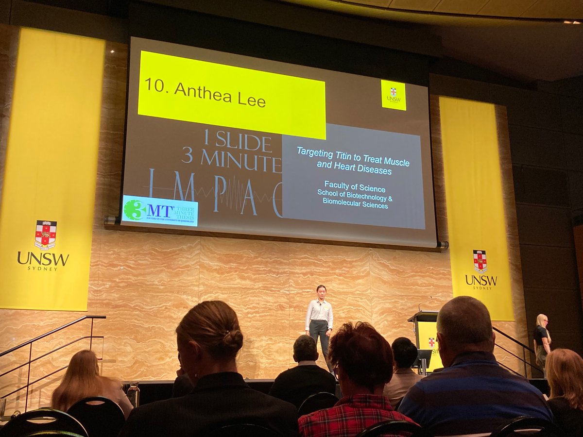 Prof Kate Quinlan (@kategquinlan) on Twitter photo Tonight Iβm at the <a href="/UNSWGRS/">UNSW Graduate Research School</a> 3 Minute Thesis Finals & am very proud of <a href="/AntheaLee12/">Anthea Lee</a> who did a wonderful job presenting her PhD project in just 3 minutes! Thank you for being a great ambassador for the lab & the excellent cohort of <a href="/UNSWBABS/">UNSW Biotechnology & Biomolecular Sciences</a> PhD candidates, Anthea! π€π» for the win! Tonight Iβm at the <a href="/UNSWGRS/">UNSW Graduate Research School</a> 3 Minute Thesis Finals & am very proud of <a href="/AntheaLee12/">Anthea Lee</a> who did a wonderful job presenting her PhD project in just 3 minutes! Thank you for being a great ambassador for the lab & the excellent cohort of <a href="/UNSWBABS/">UNSW Biotechnology & Biomolecular Sciences</a> PhD candidates, Anthea! π€π» for the win!
