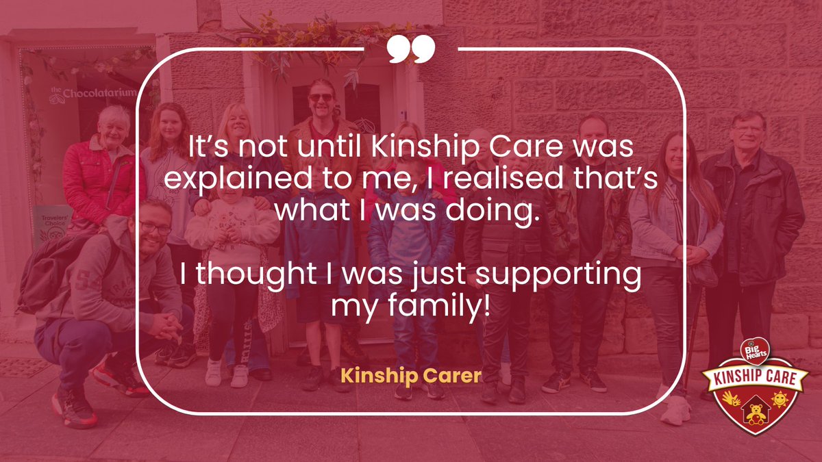 Are you a grandparent, auntie/uncle or sibling who is caring for a young person in your family?

Do you know that you are a 𝐊𝐢𝐧𝐬𝐡𝐢𝐩 𝐂𝐚𝐫𝐞𝐫 and <a href="/bighearts/">Big Hearts</a> can offer you support through our Kinship Care programme? ♥️

Contact us to find out more | bighearts.org.uk/programmes/kin…