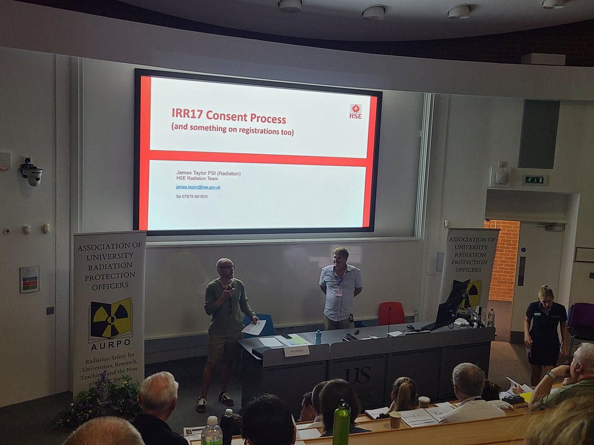 AURPO (@aurpo_uk) on Twitter photo Kicking off the 2nd day of #Aurpo2023 with a talk from <a href="/H_S_E/">Health and Safety Executive</a> inspector James Taylor regarding the IRR17 Consent Process Kicking off the 2nd day of #Aurpo2023 with a talk from <a href="/H_S_E/">Health and Safety Executive</a> inspector James Taylor regarding the IRR17 Consent Process