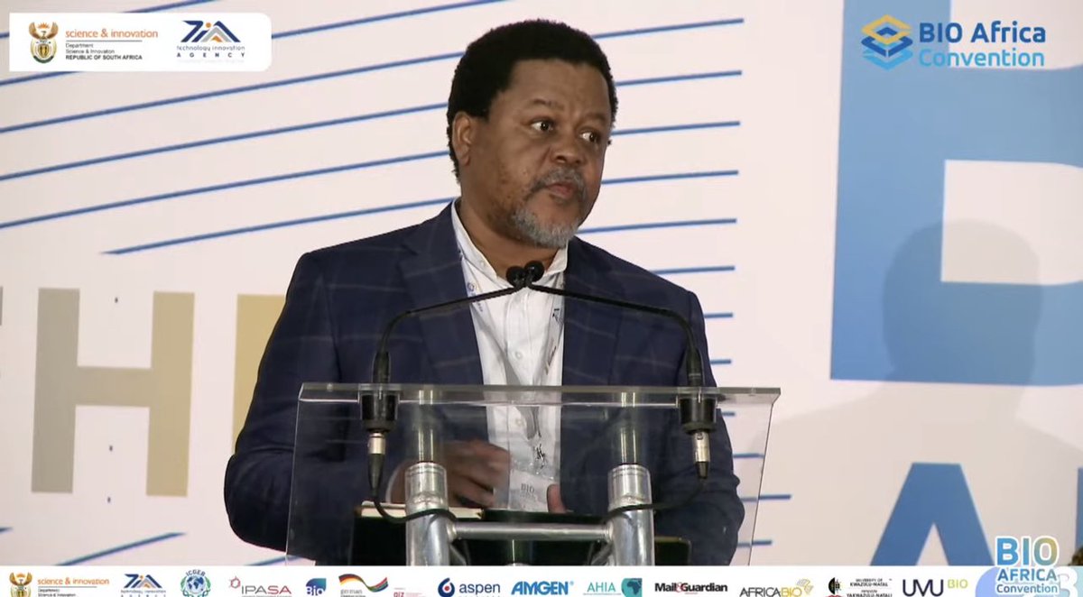 LIVE NOW The 6th annual BIO Africa Convention Start-Up Breakfast and Closing Ceremony is underway. Chairman of AfricaBio Dr Nhlanhla Msomi speaks on how the 2023 BIO Africa Convention had most of the continent’s represented. Stream It Here youtube.com/live/tCQbc6qQc…