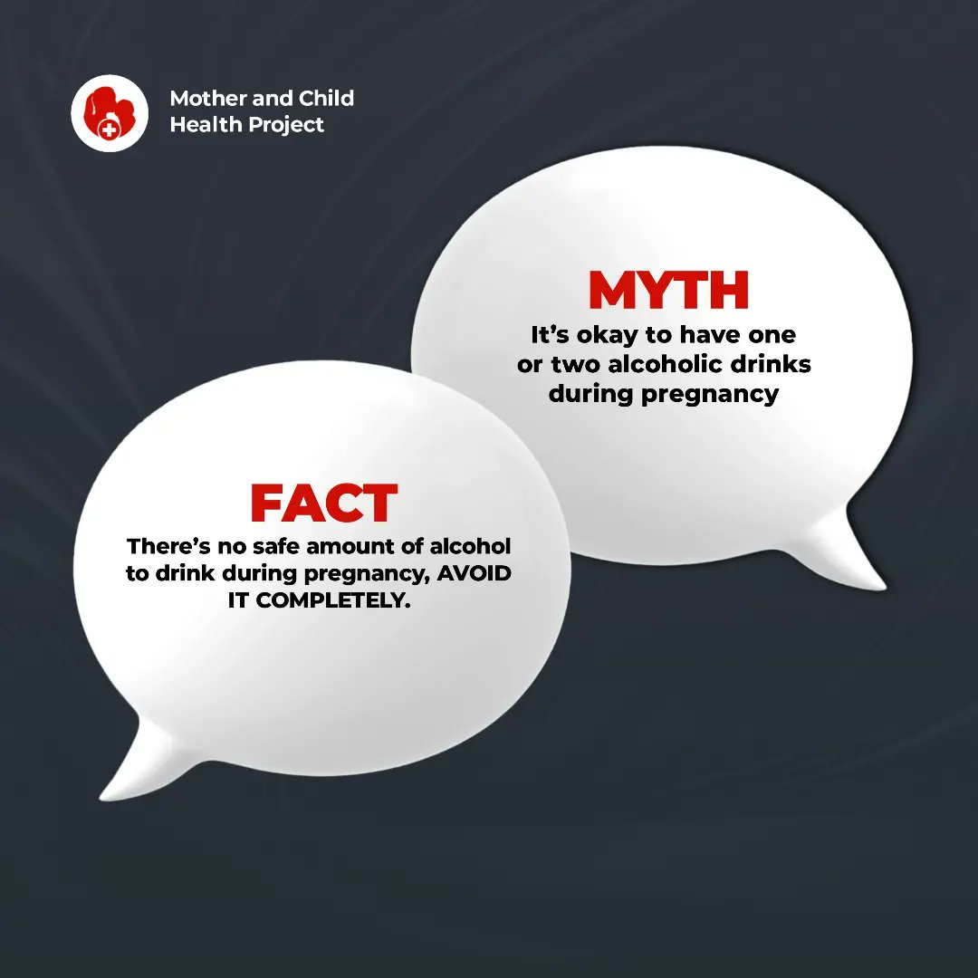 MCHProject's tweet photo. #MythBusterWednesday
#FASD #fetalalcoholsyndrome #MaternalHealth #ChildHealth https://t.co/4W45BAraV4