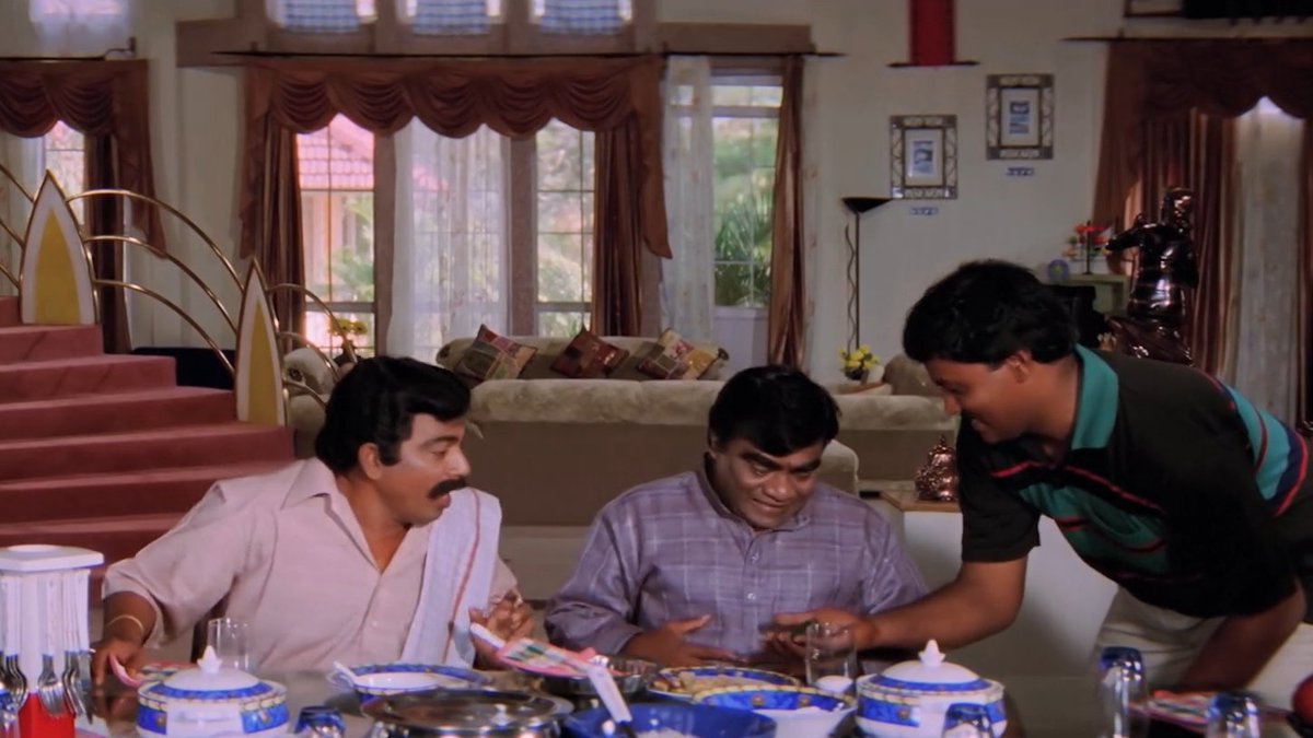RamVenkatSrikar's tweet photo. 22 years since Venkateswarlu aka Venky came to Hyderabad from Anakapalli. So many beloved characters, countless memorable one-liners, rib-tickling humour, and such an organic romantic arc punctuated by a surprisingly emotional core. NUVVU NAAKU NACHAV is an all-timer in every sense. There won't be another one like this. Period. One can only try imitating its wholesomeness but can never recreate it. Just magic.