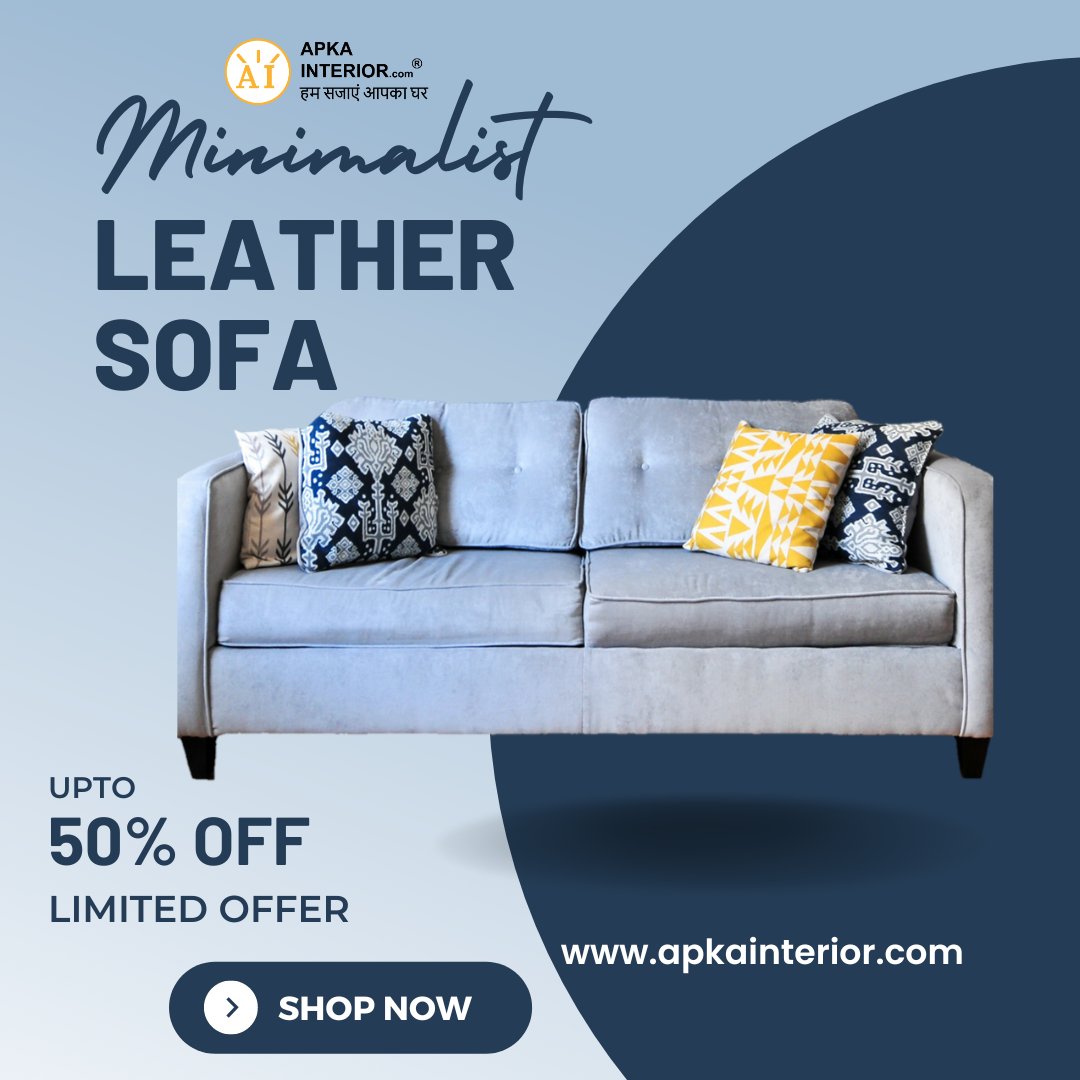 Insta_interior's tweet photo. This minimalist leather sofa is a great addition to any home. It is made from high-quality materials and is sure to last for years to come. The couch is also very comfortable and will provide hours of relaxation. https://t.co/WBvfcDV48u