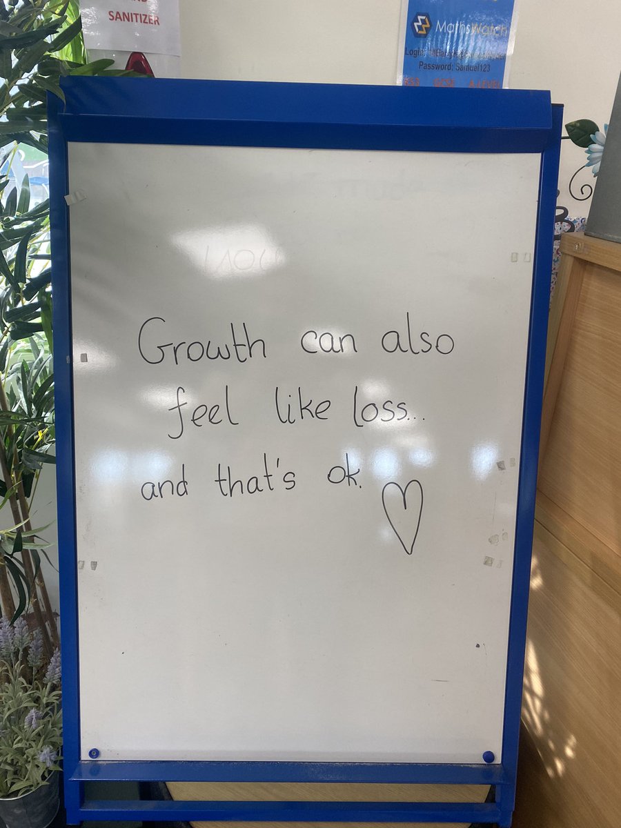 Our #quoteoftheday  suits the beginning of our new academic year. So much growth and change for students and parents. #newyear #newterm ✨📚✨📚✨