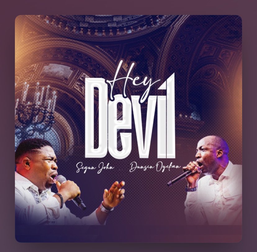 JayQuarters's tweet image. 🎧Hey Devil by Segun John featuring Dunsin Oyekan
#HeyDevil #SegunJohn #DunsinOyekan #KingdomMusic 

Check it out!
#newmusic #gospelmusic #christian #Jesus
#TheCorridorsofBlessings🔥
#TheJayQuarters