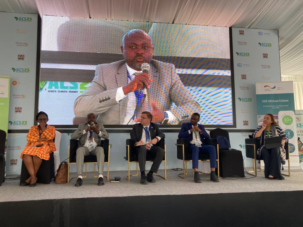 @ccttfaorg Executive Secretary @FloryOKANDJU while at the #ASC23 In Nairobi, Kenya participated in the panel discussion on “Financing Climate Resilience Infrastructure and Green Transition for Africa” under @PIDA_Africa supported by @giz_gmbh