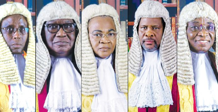abati1990's tweet photo. 2023 Polls:  Five justices to decide Atiku, Obi’s fate https://t.co/x5b6qQuJES https://t.co/pgVmcvVEIL