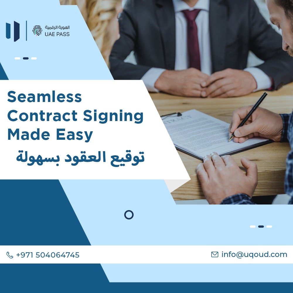 Simplify your #contractsigning process with our user-friendly platform

Visit
uqoud.com

#contractmanagement #projectmanagement #contracts #contractadministration #procurement #contract #contractor #contractspecialist #management #legal #contractsmanager #Efficiency