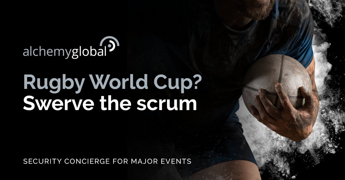 Alchemy_Global's tweet photo. Heading to France for the Rugby World Cup?

Our wrap-around security concierge service provides the ultimate in style and safety, creating a frictionless experience - so that you glide through with ease. 

Let's make your trip safe, effortless and unforgettable.

#viptravel https://t.co/IVNhGWHbx3