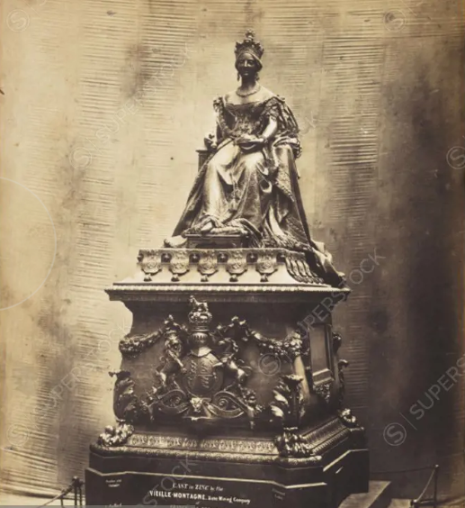 Here is some <a href="/VMZINCUK/">VMZINC</a> history that is a little different to roofs and walls.
A photograph of a statue of Queen Victoria, cast in zinc by the Vieille-Montagne Zinc Mining Company and displayed in the Crystal Palace