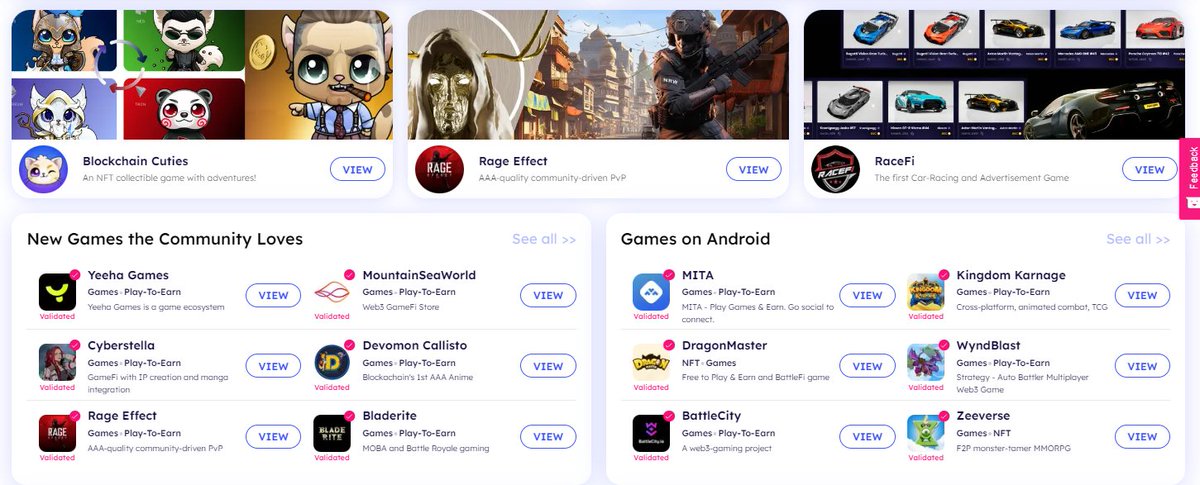 GM 🌞

Great news! We have been featured on the <a href="/MagicSquareio/">Magic Square</a> games page 😎

Check it out! 👇
magic.store/games

#BlockchainGaming #Collectibles