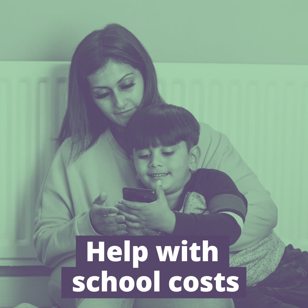 ✍️ The new school term is starting! You might be able to get help with school costs if you’re on a low income. This could include the costs of sending your child to school like school meals, transport and uniforms. Have a look at our online advice ⤵️ bitly.ws/TAzo