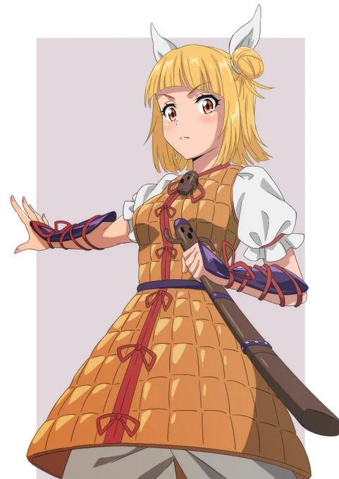 #100日チャレンジ#東方5.杖刀偶 磨弓(ジョウトウグウ マユミ) 