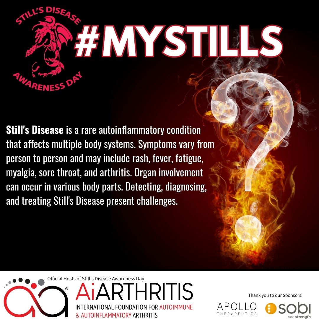IFAiArthritis's tweet photo. Have you ever seen a #stillsdisease rash? š¤ It may be rare, but awareness is crucial in helping patients get timely diagnoses and treatment. Let's spread the word and support those affected! #MyStills #StillsDay https://t.co/TLQZNY6OCK