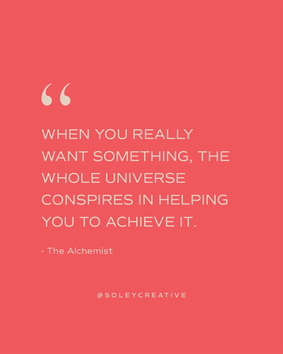 Incase, like us, you need a bit of a kick to get you over hump day and through the rest of the week, today we thought we’d share a collection of inspiring quotes from some of our favourite books! 

#soleycreative #modernbranding #quoteoftheday #startupbusiness #startup