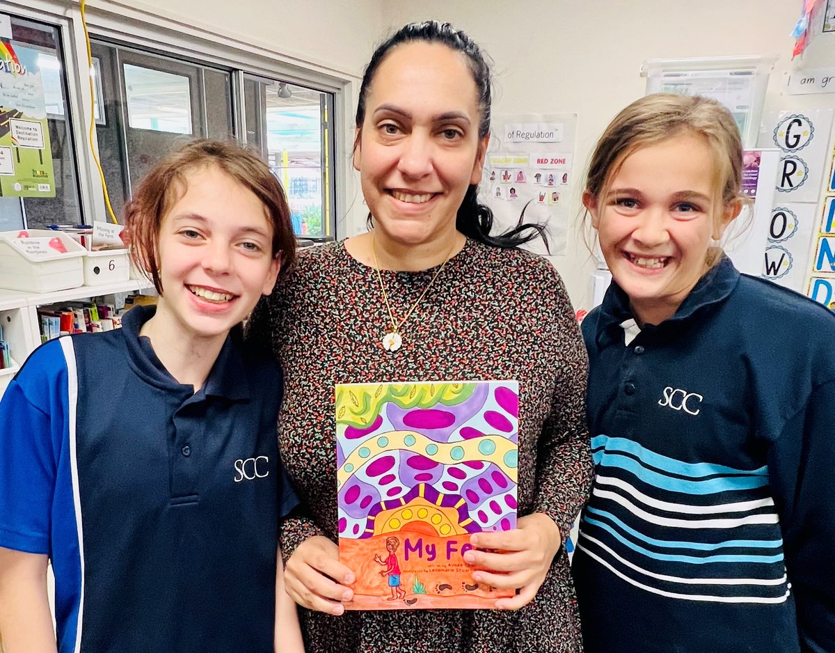 Happy Indigenous Literacy Day! 🖤💛❤️ Kids book 'My Feet' was launched recently thanks to @sahmriAU's SA Aboriginal Diabetes-related Foot Complications Program and the work of Community. Here's to better foot health through the power of story. #IndigenousLiteracyDay