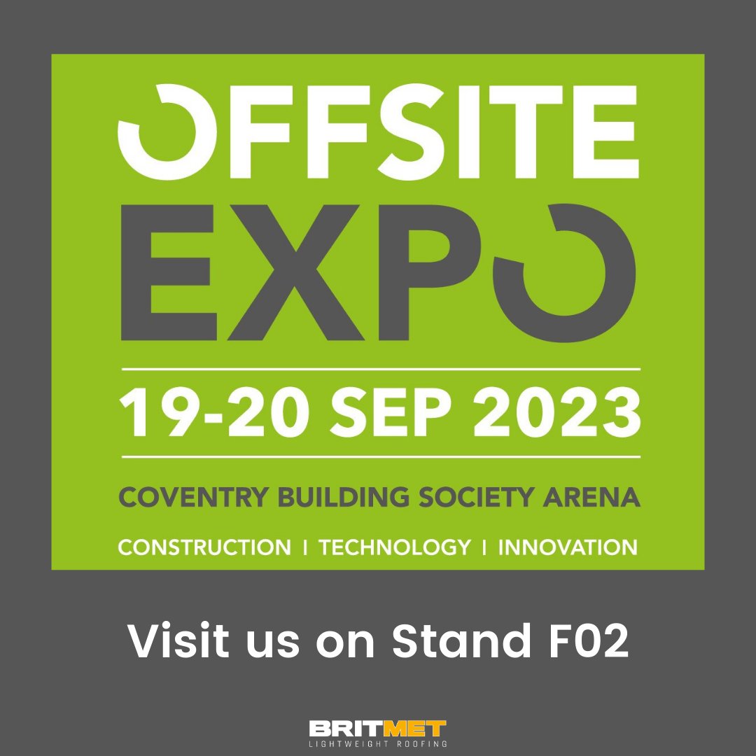 Britmet's tweet image. Come and visit us on Stand F02 at the #OffSiteExpo 19th - 20th September at the Coventry Building Society Arena 

Register for free below 👇
🖥️ offsite-expo-2023.reg.buzz

#thebritmethod