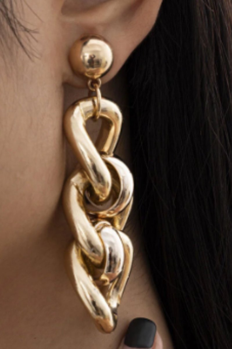 Alloy Vintage Exaggerated Hip-hop Thick Chains Earrings
#VintageEarrings
#AlloyEarrings
#ExaggeratedEarrings
#HipHopJewelry
#ThickChainsEarrings
#StatementEarrings
#EarringFashion
#JewelryDesign
#EarringStyle
#EarringGame