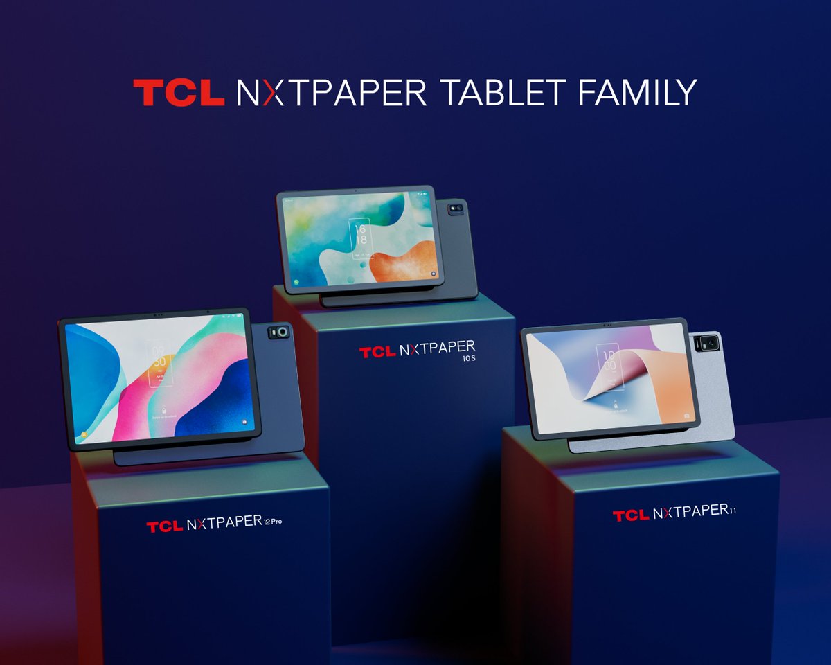 TCLMobileGlobal's tweet image. Ah yes. The big daddy of paper-like screen technology. All the #paper feels on the original big-screen tablet.

#TCLNXTPAPER #DisplayGreatness #INSPIREGREATNESS #EyeComfort