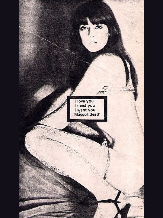 It always ends with maggot death 
#inspo #coseyfannitutti #throbbinggristle