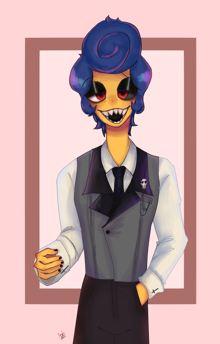 New drawing of an Au yippee (I'm terrible with proportions aa sorry 😭)

 I hope you like it👁✨

Reaper Wally by: <a href="/apple2510814186/">apple(5코 수코/7코 양일 부스)</a>  🦐🦐🦐✨✨✨